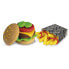 Фото #5 товара MILAN Kit 4 Cans 116g Soft Dough With Tools House Of Burgers