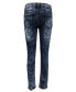 ფოტო #2 პროდუქტის Big Girls Pull On Destructed Skinny Jeans