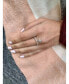 ფოტო #3 პროდუქტის North Star Design Sterling Silver Diamond Charm Women Ring