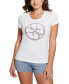 ფოტო #1 პროდუქტის Women's Embellished 4G Interlock Logo T-Shirt