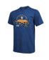 Фото #3 товара Men's Threads Royal Los Angeles Rams Super Bowl LVI Bound Hollywood T-shirt