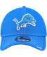 Фото #3 товара Men's Blue Detroit Lions Neo 39THIRTY Flex Hat