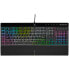 Фото #1 товара Corsair K55 RGB PRO XT - Full-size (100%) - USB - QWERTY - RGB LED - Black