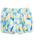 Фото #2 товара Baby Girls Elegant Tropical Floral-Print Bloomer Shorts, Created for Macy's