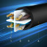 Фото #8 товара Kabel sieciowy patchcord internetowy LAN U/UTP Cat. 6 1000Mb/s 15m czarny