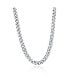 Фото #1 товара Stainless Steel 7mm Cuban Chain Necklace