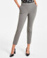 ფოტო #1 პროდუქტის Women's Pull-On Slim-Fit Ankle Pants