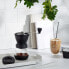 Hario ceramic coffee grinder, PLUS, glass