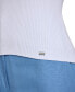 Фото #6 товара Women's Ribbed V-Neck Sleeveless Sweater Top