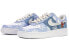 Фото #6 товара 【定制球鞋】 Nike Air Force 1 Low '07 圣诞节主题定制 圣诞夜 圣诞老人 雪花 涂鸦 情侣 达芬奇定制 低帮 板鞋 男女同款 灰蓝 / Кроссовки Nike Air Force CW2288-111