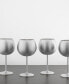Фото #2 товара Стеклянные бокалы для красного вина CAMBRIDGE 12 унций из нержавеющей стали, набор из 4 шт.