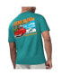 Фото #2 товара Men's Aqua Miami Dolphins Licensed to Chill T-shirt