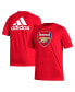 Фото #1 товара Men's Red Arsenal Crest T-shirt