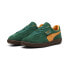 Puma Palermo 39646305 Mens Green Suede Lace Up Lifestyle Sneakers Shoes