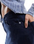 Фото #8 товара Monki baggy fit trousers in navy