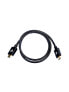 Фото #8 товара V7 Black Video Cable Pro HDMI Male to HDMI Male 1m 3.3ft - 1 m - HDMI Type A (Standard) - 2 x HDMI Type A (Standard) - 48 Gbit/s - Black