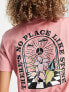 Volcom pocket dial t-shirt in desert pink