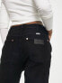 Wrangler straight fit jean in black