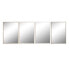 Фото #1 товара Настенное зеркало Home ESPRIT Белый Коричневый Бежевый Серый Стеклянный полистирол 63,3 x 2,6 x 89,6 cm (4 штук)