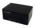 Фото #2 товара Жесткий диск LC Power LC-DOCK-U3-HUB - HDD,SSD - Serial ATA,Serial ATA II,Serial ATA III - 2.5,3.5" - USB 3.2 Gen 1 (3.1 Gen 1) Type-B - 5 Gbit/s - Черный