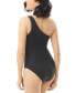 One-Shoulder Side-Cutout One-Piece Swimsuit