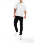 Marshall Artist slim fit jeans in black overdye