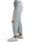 ფოტო #3 პროდუქტის Juniors' Button-Fly Wide Leg Jeans