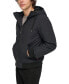 Фото #3 товара Men's Quilted Sherpa Lined Bomber Jacket