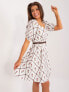 Sukienka-LK-SK-509406.31-biało-brązowy