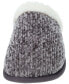 ფოტო #3 პროდუქტის Women's Chenille Lip Sole Scuff Slipper