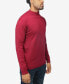 Фото #3 товара Men's Basice Mock Neck Midweight Pullover Sweater