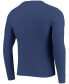 Men's Navy Chicago Bears Thermal Henley Long Sleeve T-shirt