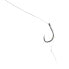 Фото #1 товара Крючок рыболовный Korum Grappler Hair 1 м "Barbed Tied Hook"