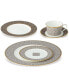 Infinity 4 Piece Bread Butter/Appetizer Plate Set, Service for 4