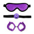 Фото #2 товара Набор для БДСМ BONDAGE PLAY Rimba из 3 предметов пурпурный