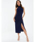 Фото #1 товара Платье QUIZ женское средней длины с вырезом и складками