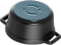 Фото #5 товара Staub 1102285 Casserole Dish Round with Lid 22 cm 2.6 L Matt Black Enamel Inside Pot, 26 cm