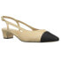 Фото #2 товара VANELi Aliz Slingback Pumps Womens Beige Dress Casual ALIZ306991