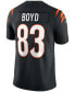 Men's Tyler Boyd Black Cincinnati Bengals Vapor Limited Jersey