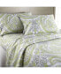 Фото #1 товара Classic Paisley Ultra-Soft 4-Piece Sheet Set