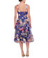 Women's Floral-Embroidered Midi Dress