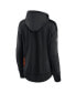 ფოტო #2 პროდუქტის Women's Black Anaheim Ducks Authentic Pro Rink Full-zip Hoodie Jacket