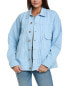 Фото #1 товара Mother Denim Snacks! The Big Bite Jacket Women's