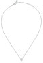 Фото #2 товара Elegant silver necklace with zircons Silver LPS10AWV05