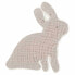 BIMBIDREAMS Bunny Jersey Bamboo Muslin 115x115 Cm + Doudou 38x38 Cm