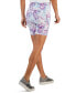ფოტო #2 პროდუქტის Women's Active Printed Bike Shorts, Created for Macy's