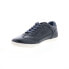 Фото #4 товара English Laundry Burton EL2389L Mens Blue Leather Lifestyle Sneakers Shoes 8
