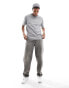 Calvin Klein hero logo comfort t-shirt in mid grey heather