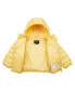 Toddler Girls Lightweight Puffer Jacket 2T-4T Yellow Heart, 3T - фото #4