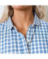 ფოტო #26 პროდუქტის Women's Short Sleeve Button Front Tiered Maxi Dress with Waist Sash